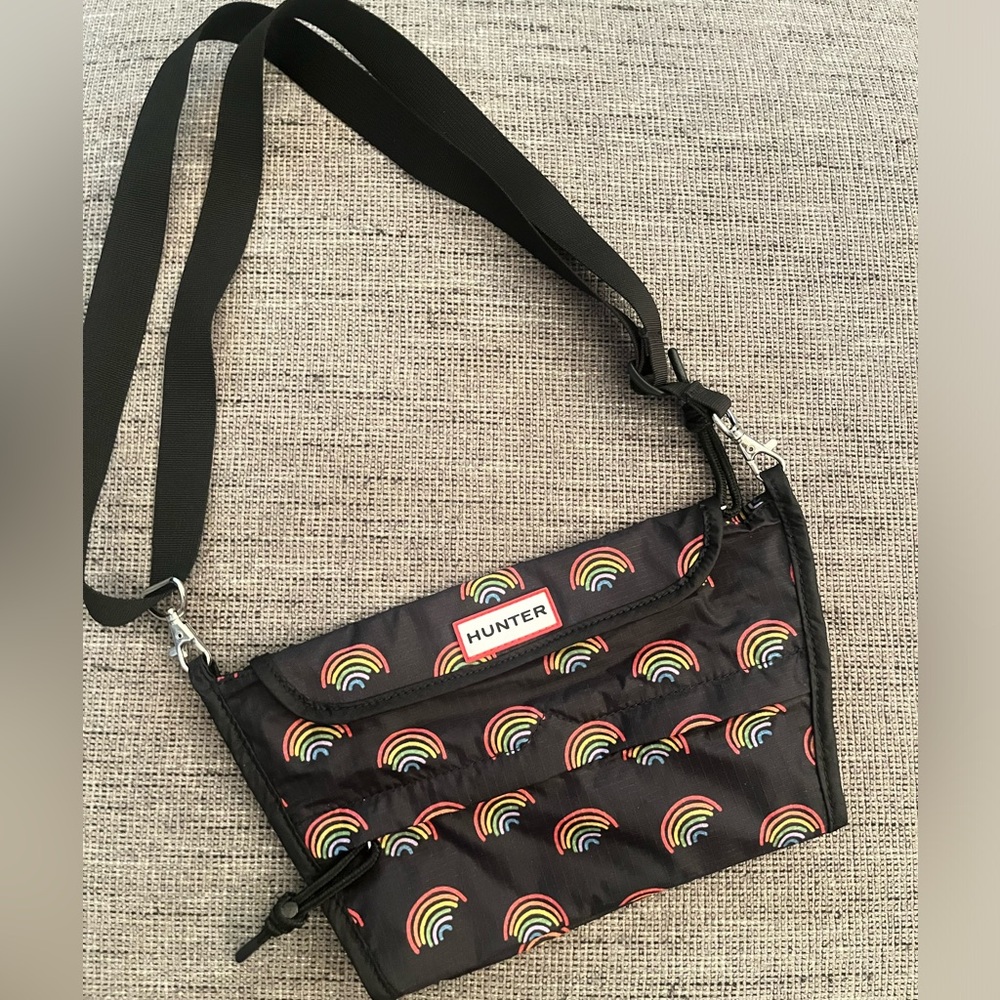 Hunter Original Mini Rainbow Packable Crossbody B… - image 1
